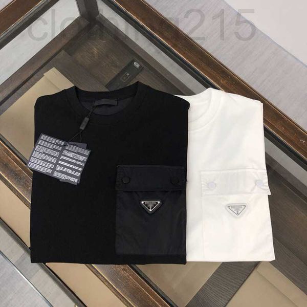 men's casual shirts designer iron label short sleeve pocket nylon panel pr pull round neck fashion 22st shirt jsug, White;black
men's casual shirts designer iron label short sleeve pocket nylon panel pr pull round neck fashion 22st shirt jsug, White;black