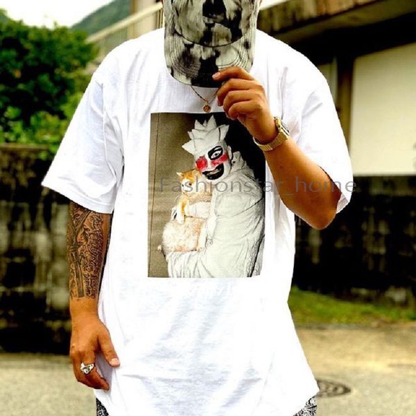 20ss leigh bowery men's t-shirts summer artist limited clown box high end designer street t-shirts breathable fashion casual youth soli, White;black
20ss leigh bowery men's t-shirts summer artist limited clown box high end designer street t-shirts breathable fashion casual youth soli, White;black