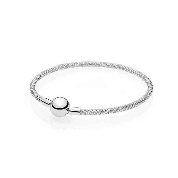 woven sterling silver mesh bangle bracelet with original box for pandora fashion wedding party jewelry for women girlfriend gift bracelet se, Black
woven sterling silver mesh bangle bracelet with original box for pandora fashion wedding party jewelry for women girlfriend gift bracelet se, Black