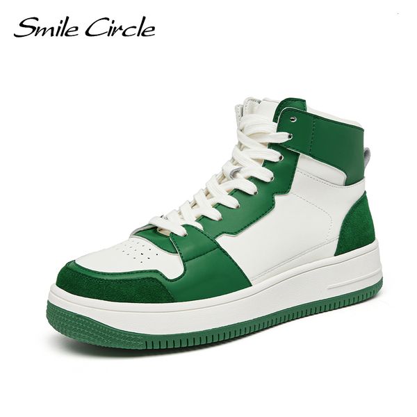 dress shoes smile circle sneakers women flat platform shoes fashion breathable thick bottom running casual high shoes ladies 230211, Black
dress shoes smile circle sneakers women flat platform shoes fashion breathable thick bottom running casual high shoes ladies 230211, Black