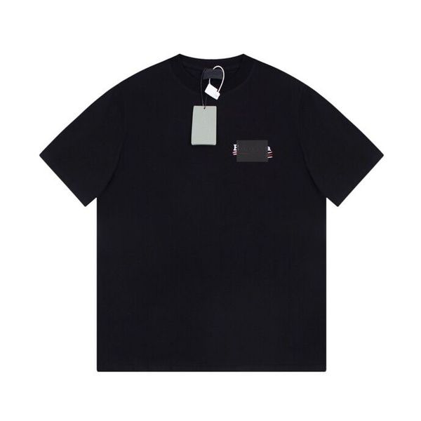 2023ss early spring new high-grade cotton printed t-shirt round neck stitching pullover short sleeves size m-xxxl color black white k08s4, Black;brown
2023ss early spring new high-grade cotton printed t-shirt round neck stitching pullover short sleeves size m-xxxl color black white k08s4, Black;brown
