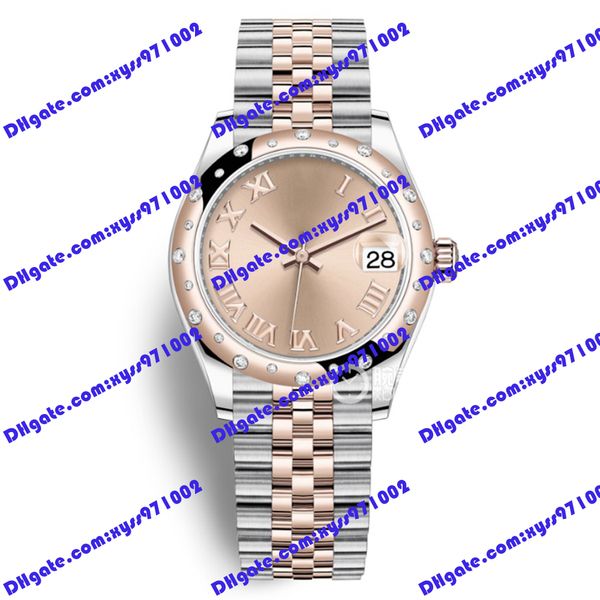 watch 2813 sports automatic watch 278341 watch 31mm pink roman dial 18k rose gold stainless steel diamond watch band sapphire glass m278341r, Slivery;brown
watch 2813 sports automatic watch 278341 watch 31mm pink roman dial 18k rose gold stainless steel diamond watch band sapphire glass m278341r, Slivery;brown
