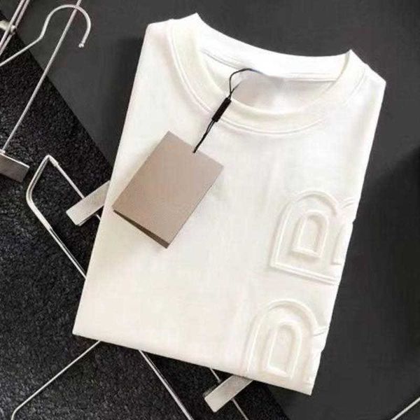 summer t shirt mens womens shirt bur designer 3d embossed letters cotton round neck short sleeve tshirt sweatshirt pullover tee 1512, White;black
summer t shirt mens womens shirt bur designer 3d embossed letters cotton round neck short sleeve tshirt sweatshirt pullover tee 1512, White;black