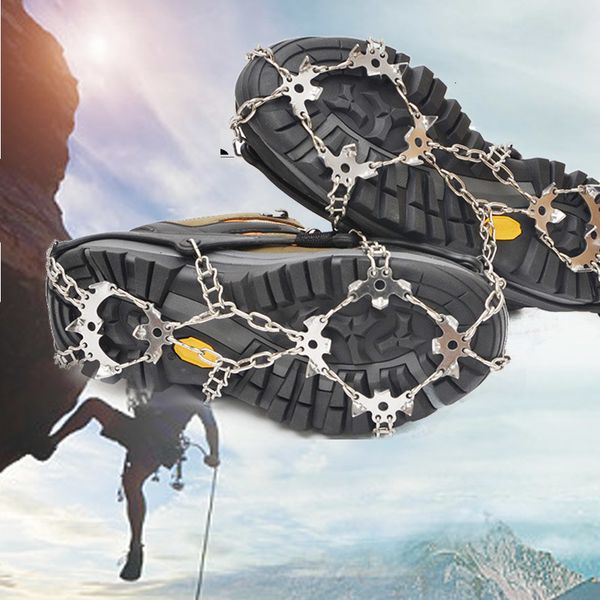 crampons 2pcs 19teeth nonslip ice snow climbing hiking antislip shoe covers spike cleats overshoes 230213, Black;blue
crampons 2pcs 19teeth nonslip ice snow climbing hiking antislip shoe covers spike cleats overshoes 230213, Black;blue