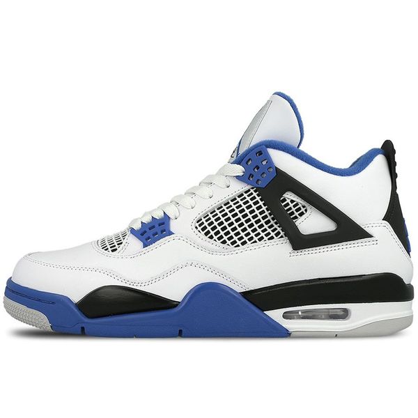 jumpman mens 4 motorsports designer basketball shoes original quality 4s iv white game royal black sports sneakers with box size us7-13
jumpman mens 4 motorsports designer basketball shoes original quality 4s iv white game royal black sports sneakers with box size us7-13