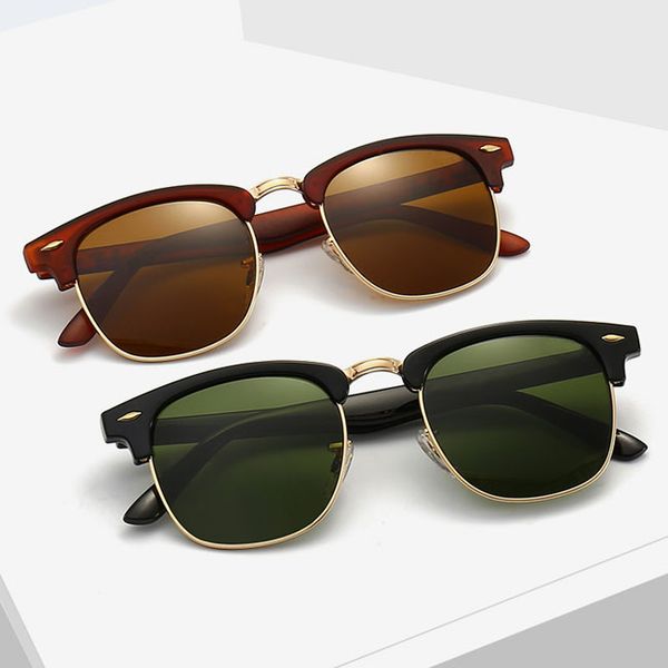 retro men sunglasses half frame classic womens sunglass fashion designer driving shades gafas de sol mirrored uv400 eyewear 0p2 with cases, White;black
retro men sunglasses half frame classic womens sunglass fashion designer driving shades gafas de sol mirrored uv400 eyewear 0p2 with cases, White;black