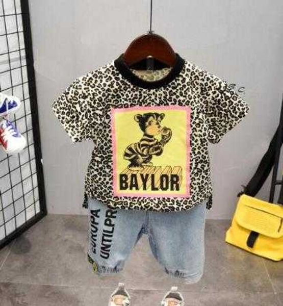 sets boy short sleeve suit children's clothing infant child wear leopard shirt jeans fashion slim suit years old, White
sets boy short sleeve suit children's clothing infant child wear leopard shirt jeans fashion slim suit years old, White