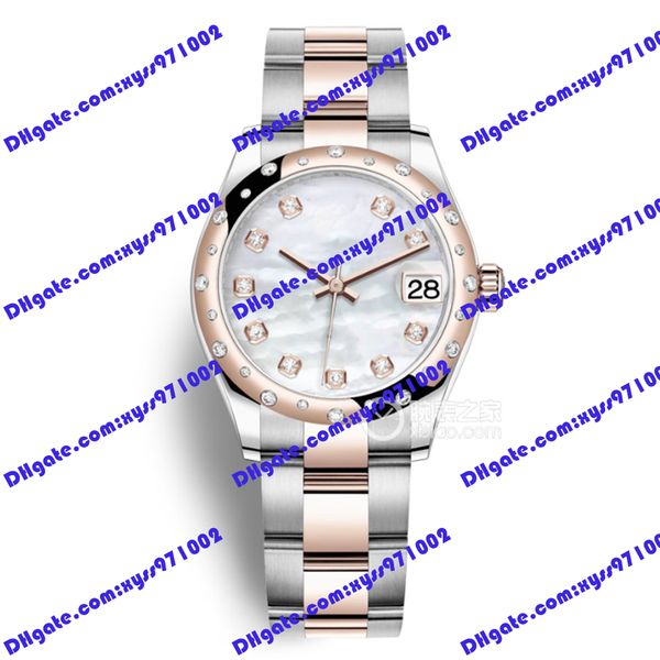 high-quality watch 2813 sports automatic watch 278341rbr watch 31mm white fritillaria dial 18k rose gold stainless steel diamond watch band, Slivery;brown
high-quality watch 2813 sports automatic watch 278341rbr watch 31mm white fritillaria dial 18k rose gold stainless steel diamond watch band, Slivery;brown