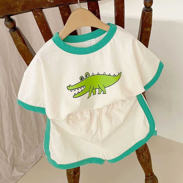 clothing sets summer wear yearold baby cartoon dinosaur short sleeve suit children's cotton tshirt shorts casual sportswear, White
clothing sets summer wear yearold baby cartoon dinosaur short sleeve suit children's cotton tshirt shorts casual sportswear, White