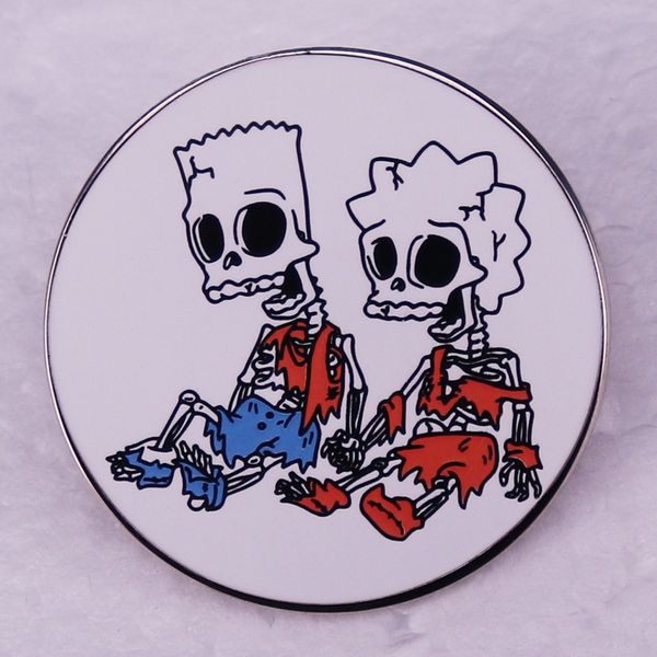 simpson skeleton cartoon badge metal brooch cute anime movies games hard enamel pins collect metal cartoon brooch backpack hat bag collar la, Blue
simpson skeleton cartoon badge metal brooch cute anime movies games hard enamel pins collect metal cartoon brooch backpack hat bag collar la, Blue