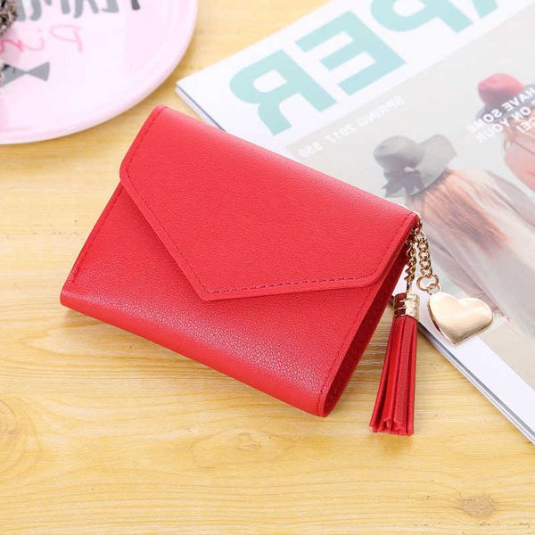 mini tassel women's wallet 2020 fashion trend short pu leather ladies coin purse student cute buckle small clutch
mini tassel women's wallet 2020 fashion trend short pu leather ladies coin purse student cute buckle small clutch