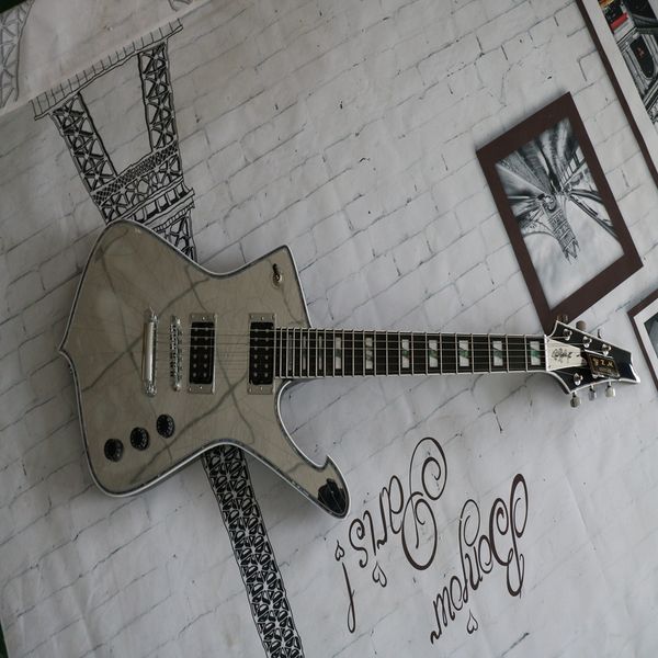white mirror/purple mirror heterotypic personality guitar, high-end pickup, scallop inlaid fingerboard, our store can customize various elec
white mirror/purple mirror heterotypic personality guitar, high-end pickup, scallop inlaid fingerboard, our store can customize various elec