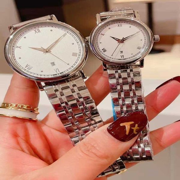 fashion men and women romantic leisure couple pair watch steel quartz three hands waterproof watch, Slivery;brown
fashion men and women romantic leisure couple pair watch steel quartz three hands waterproof watch, Slivery;brown