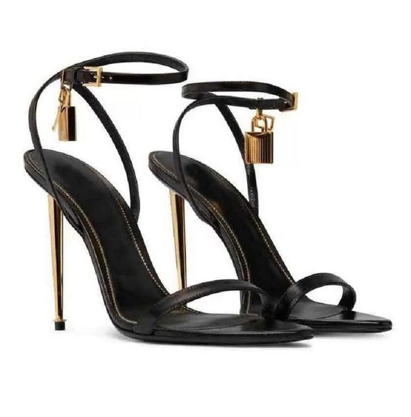 fashion designer shoes sandals high heel women suede leather narrow band metal lock decor ankle strap sandalias summer party shoessandals 35, Black
fashion designer shoes sandals high heel women suede leather narrow band metal lock decor ankle strap sandalias summer party shoessandals 35, Black