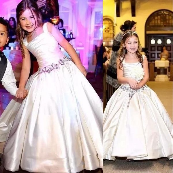 2023 vintage flower girls dresses for weddings scoop neck satin crystal beaded belt birthday children communion girl pageant gowns spaghetti, White;blue
2023 vintage flower girls dresses for weddings scoop neck satin crystal beaded belt birthday children communion girl pageant gowns spaghetti, White;blue