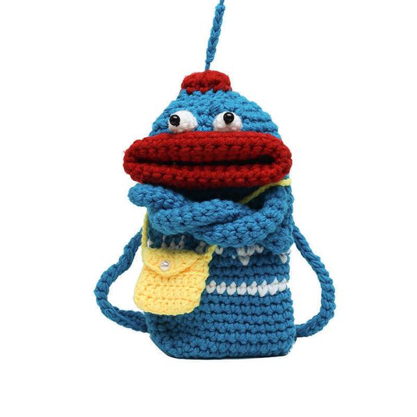 kawaii crossbody bag handmade knit handbag women girls phone s cartoon sausage mouth small messenger coin purse 2023
kawaii crossbody bag handmade knit handbag women girls phone s cartoon sausage mouth small messenger coin purse 2023