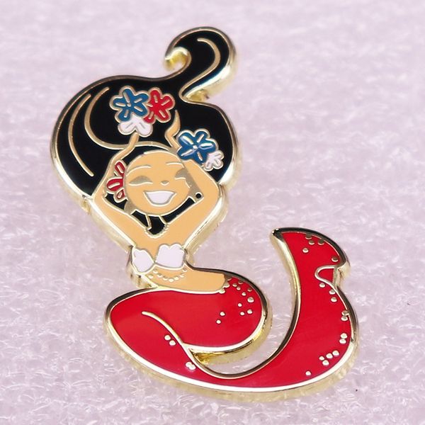 red mermaid brooch cute anime movies games hard enamel pins collect metal cartoon brooch backpack hat bag collar lapel badges, Blue
red mermaid brooch cute anime movies games hard enamel pins collect metal cartoon brooch backpack hat bag collar lapel badges, Blue