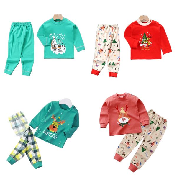 pajamas spring autumn childrens cotton underwear set home boys clothes long pants girls twopiece 230213, Blue;red
pajamas spring autumn childrens cotton underwear set home boys clothes long pants girls twopiece 230213, Blue;red