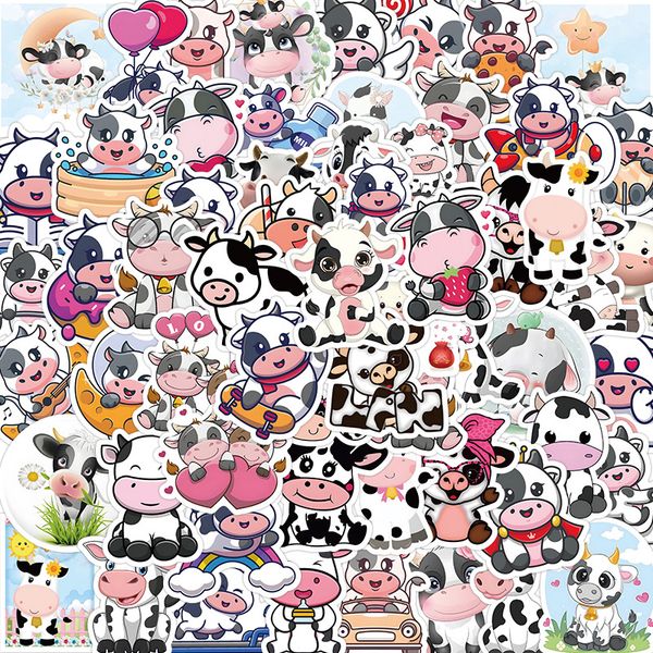 60pcs cartoon cow stickers milch cow graffiti kids toy skateboard car motorcycle bicycle sticker decals
60pcs cartoon cow stickers milch cow graffiti kids toy skateboard car motorcycle bicycle sticker decals
