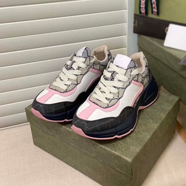 with box designer sneakers ggity shoes new designer shoes rhyton sneaker plaid pattern platform classic suede leather sports skateboa rj, Black
with box designer sneakers ggity shoes new designer shoes rhyton sneaker plaid pattern platform classic suede leather sports skateboa rj, Black