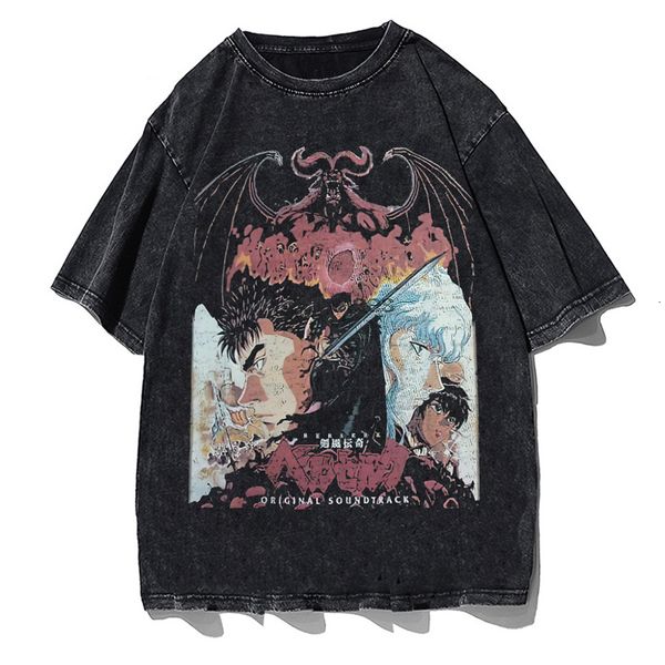 women s t shirt berserk anime manga graphic print tshirt vintage washed t shirt women harajuku streetwear oversize cotton tees 230213, White
women s t shirt berserk anime manga graphic print tshirt vintage washed t shirt women harajuku streetwear oversize cotton tees 230213, White