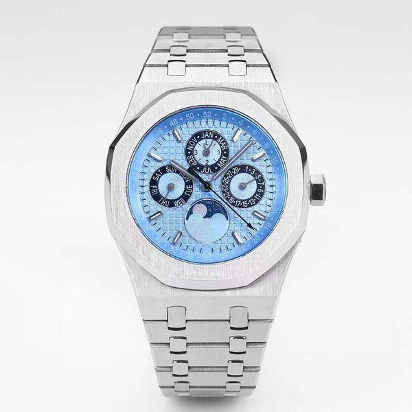 watch mens watch automatic mechanical watches luminous watch 41mm men wristwatch sapphire wristwatch montre de luxe waterproof stainless ste, Slivery;brown
watch mens watch automatic mechanical watches luminous watch 41mm men wristwatch sapphire wristwatch montre de luxe waterproof stainless ste, Slivery;brown