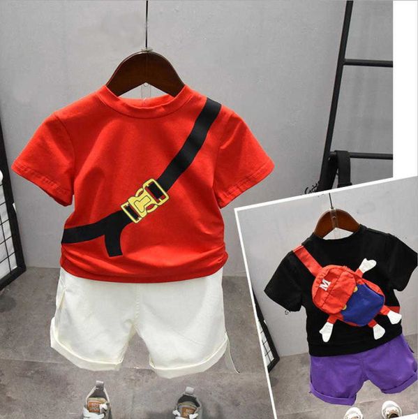 boys clothing sets summer baby set fashion backpack tshirts solid color short pcs suit children clothes for bebe boy, White
boys clothing sets summer baby set fashion backpack tshirts solid color short pcs suit children clothes for bebe boy, White