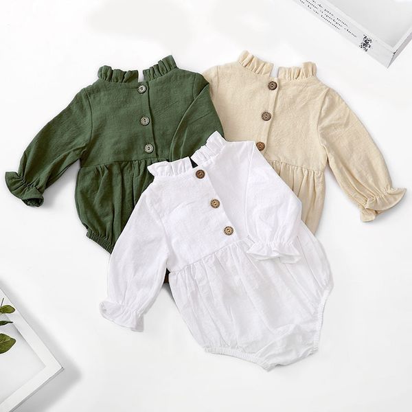 jumpsuits fashion baby girls romper cotton long sleeve ruffles rompers infant playsuit cute born clothes 230213, Blue
jumpsuits fashion baby girls romper cotton long sleeve ruffles rompers infant playsuit cute born clothes 230213, Blue