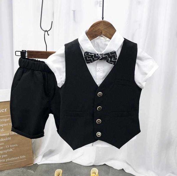 clothing sets boys formal kids clothes set summer baby boy gentleman suit white shirt with bow tie vest shorts pcs for year
clothing sets boys formal kids clothes set summer baby boy gentleman suit white shirt with bow tie vest shorts pcs for year