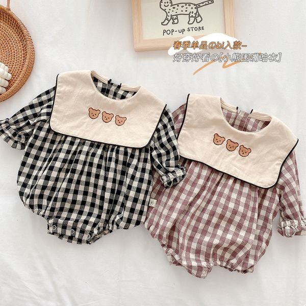 jumpsuits fashion baby boy girls clothing cute cartoon born romper plaid infants long sleeve bodysuists outfit 230213, Blue
jumpsuits fashion baby boy girls clothing cute cartoon born romper plaid infants long sleeve bodysuists outfit 230213, Blue