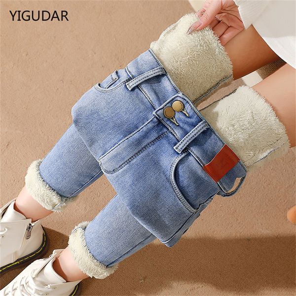 women s jeans mid waist warm for blue female winter denim pants jean ankle length women jeans 230213
women s jeans mid waist warm for blue female winter denim pants jean ankle length women jeans 230213
