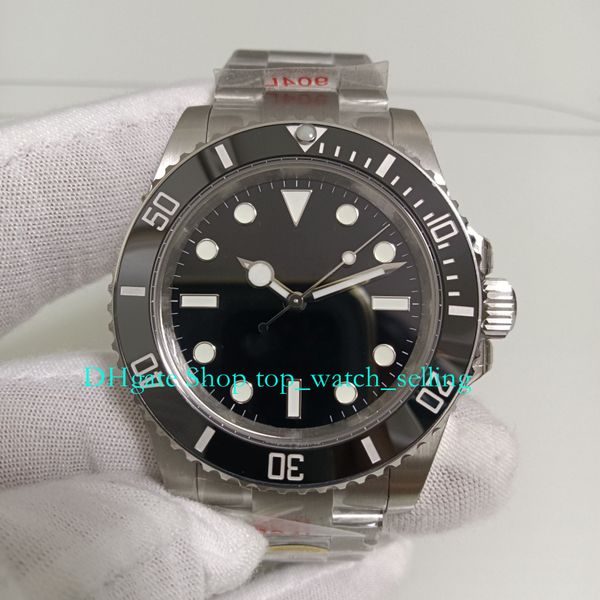 904l steel automatic watches for mens no date 40mm sapphire glass black dial ceramic dive cal.3130 movement mechanical waterproof luminous v, Slivery;black
904l steel automatic watches for mens no date 40mm sapphire glass black dial ceramic dive cal.3130 movement mechanical waterproof luminous v, Slivery;black