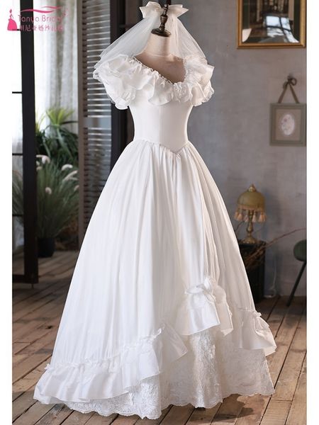 party dresses ball gown wedding short sleeves satin lolita v neck 3d flower lace edge engagement customize bride dqg1505 230213, White;black
party dresses ball gown wedding short sleeves satin lolita v neck 3d flower lace edge engagement customize bride dqg1505 230213, White;black