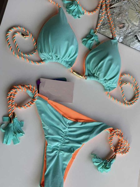 women's swimwear ruotongsept 2022 micro bikini set brazilian braided rope swimsuit women swimwear triangle biquinis bathing suit beach, White;black
women's swimwear ruotongsept 2022 micro bikini set brazilian braided rope swimsuit women swimwear triangle biquinis bathing suit beach, White;black