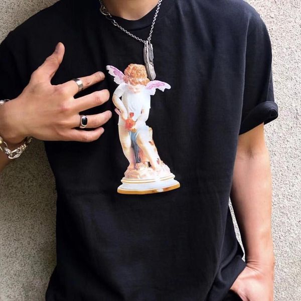 19ss cupid men's t-shirts angel printed america classic box summer limited solid color short sleeve fashion casual breathable couples h, White;black
19ss cupid men's t-shirts angel printed america classic box summer limited solid color short sleeve fashion casual breathable couples h, White;black