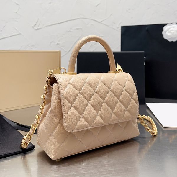 ladies designer co handle totes caviar leather bags classic mini flap quilted purse gold metal hardware matelasse chain crossbody shoulder p
ladies designer co handle totes caviar leather bags classic mini flap quilted purse gold metal hardware matelasse chain crossbody shoulder p