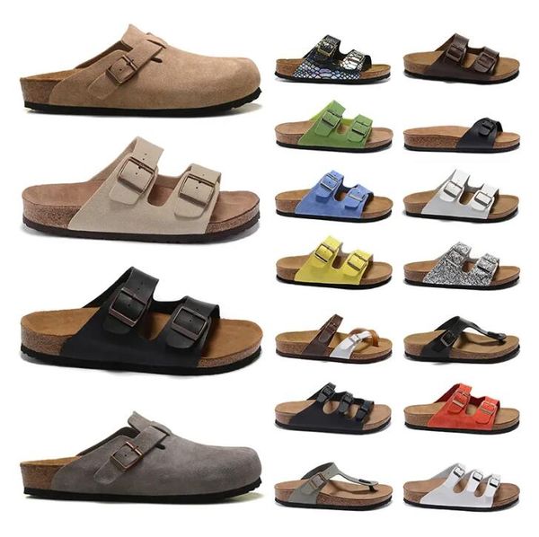 

2023 mayari mens womens summer cork slippers beach sandals thick bottoms non-slip casual shoes huaraches loafer slippers flip flops 34-46, Black