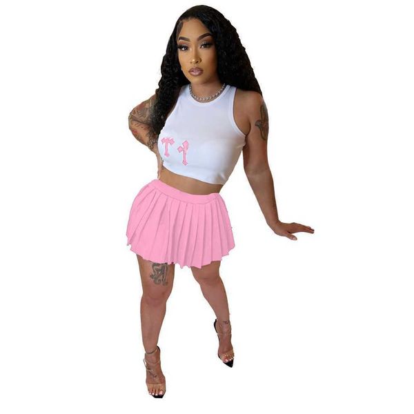 summer short trakcuists printed dress women two piece skirt set 2 piece sets shorts outfits designer lady clothing suspenders skirt suit, Gray
summer short trakcuists printed dress women two piece skirt set 2 piece sets shorts outfits designer lady clothing suspenders skirt suit, Gray