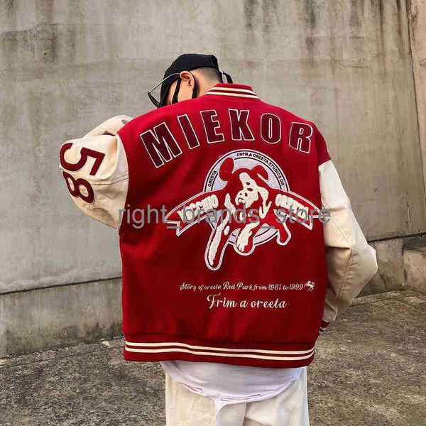 men's jackets men's jackets black red oversize varsity jacket vintage men r tter broidery baseball bomber coats women hip hop stre, Black;brown
men's jackets men's jackets black red oversize varsity jacket vintage men r tter broidery baseball bomber coats women hip hop stre, Black;brown