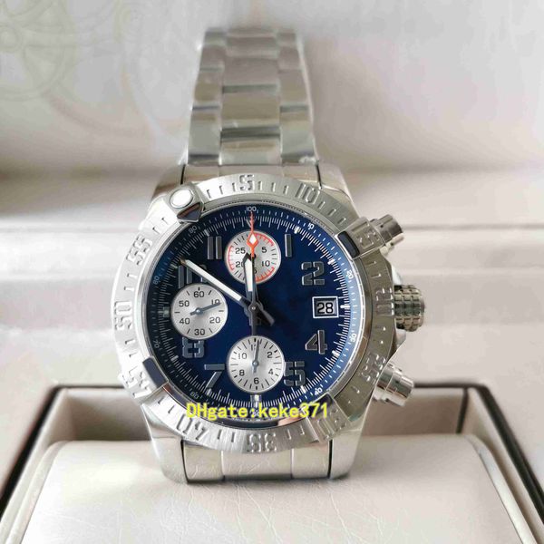 bls v2 men watches a13381111c1a1 43mm chronograph blue dial sapphire stainless steel 7750 movement automatic mechanical mens watch wristwatc, Slivery;brown
bls v2 men watches a13381111c1a1 43mm chronograph blue dial sapphire stainless steel 7750 movement automatic mechanical mens watch wristwatc, Slivery;brown