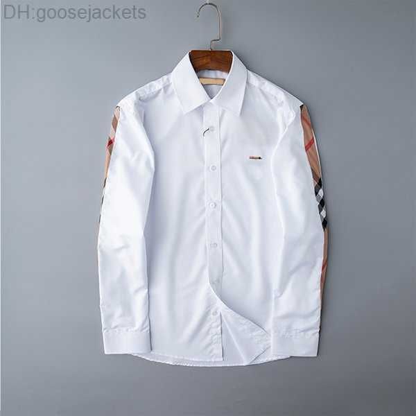 2022 mens shirt luxury designer fashion trend wear long sleeve business casual brand spring slimming -3xl 2t15i, White;black
2022 mens shirt luxury designer fashion trend wear long sleeve business casual brand spring slimming -3xl 2t15i, White;black