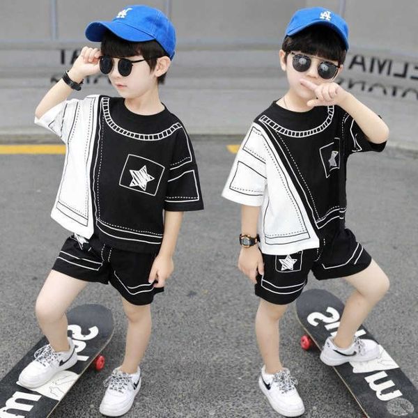new summer fashion patchwork clothing children boys girls letter kids cotton sports clothes baby toddler casual tracksuit sets, White
new summer fashion patchwork clothing children boys girls letter kids cotton sports clothes baby toddler casual tracksuit sets, White
