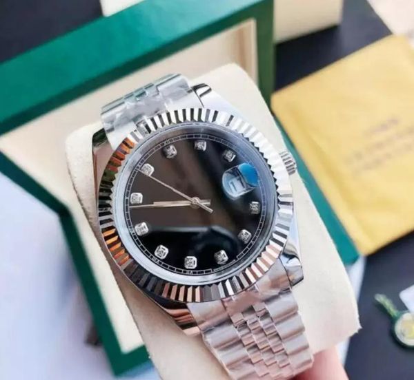 with original box automatic mechanical watches men big magnifier 41mm stainless steel sapphire mens watches male wristwatches waterproof lum, Slivery;brown
with original box automatic mechanical watches men big magnifier 41mm stainless steel sapphire mens watches male wristwatches waterproof lum, Slivery;brown