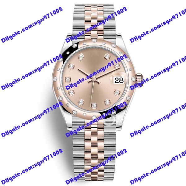 high-quality watch 2813 sports automatic watch 278341 watch 31mm pink diamond dial 18k rose gold stainless steel diamond watch band sapphire, Slivery;brown
high-quality watch 2813 sports automatic watch 278341 watch 31mm pink diamond dial 18k rose gold stainless steel diamond watch band sapphire, Slivery;brown