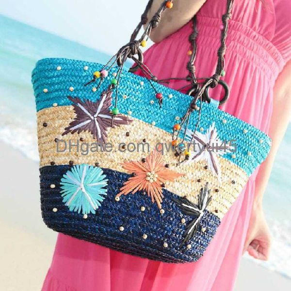 totes new bohemian hand-embroidered starfish straw bag beaded woven handbag shoulder bag 021323h
totes new bohemian hand-embroidered starfish straw bag beaded woven handbag shoulder bag 021323h