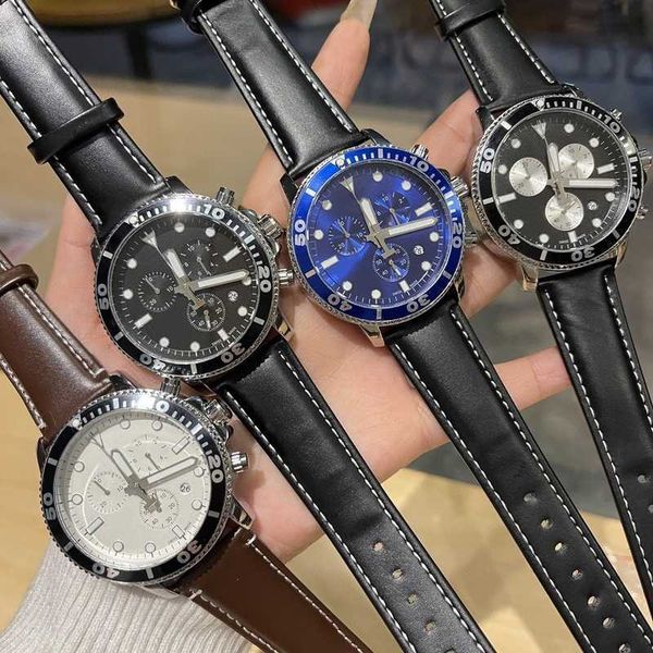 men's fashionable business six needle multi-function chronograph belt quartz waterproof watch, Slivery;brown
men's fashionable business six needle multi-function chronograph belt quartz waterproof watch, Slivery;brown