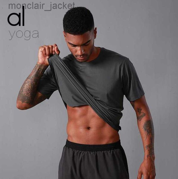 designer alos yoga sports quick-drying t-shirt men's summer t-shirt training loose breathable fitness running loose short sleeve lulule, White;black
designer alos yoga sports quick-drying t-shirt men's summer t-shirt training loose breathable fitness running loose short sleeve lulule, White;black