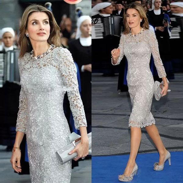elegant knee length mother of the bride dresses sheath lace long sleeves wedding party gowns jewel neck groom mom light gray formal evening, Black;red
elegant knee length mother of the bride dresses sheath lace long sleeves wedding party gowns jewel neck groom mom light gray formal evening, Black;red