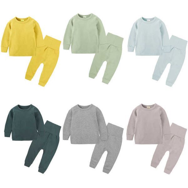 new listing spring solid color children boys girls clothing sets sleepwear long sleeve sleepwear, White
new listing spring solid color children boys girls clothing sets sleepwear long sleeve sleepwear, White