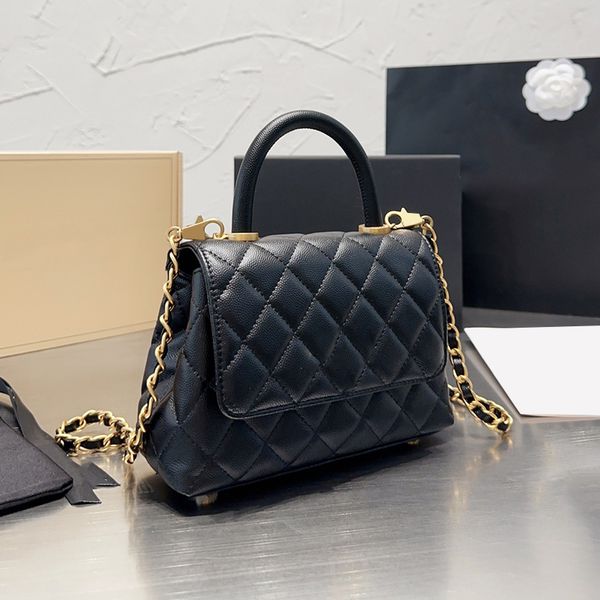 designer womens co handle totes cowhide quilted bags caviar leather classic mini flap handbags turn lock multi pochette 7 colors luxury outd
designer womens co handle totes cowhide quilted bags caviar leather classic mini flap handbags turn lock multi pochette 7 colors luxury outd